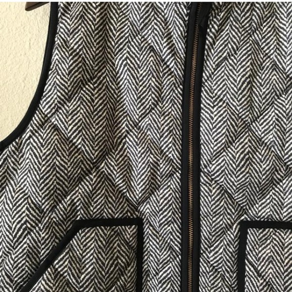 J. Crew Herringbone Excursion Vest - Picture 5 of 6